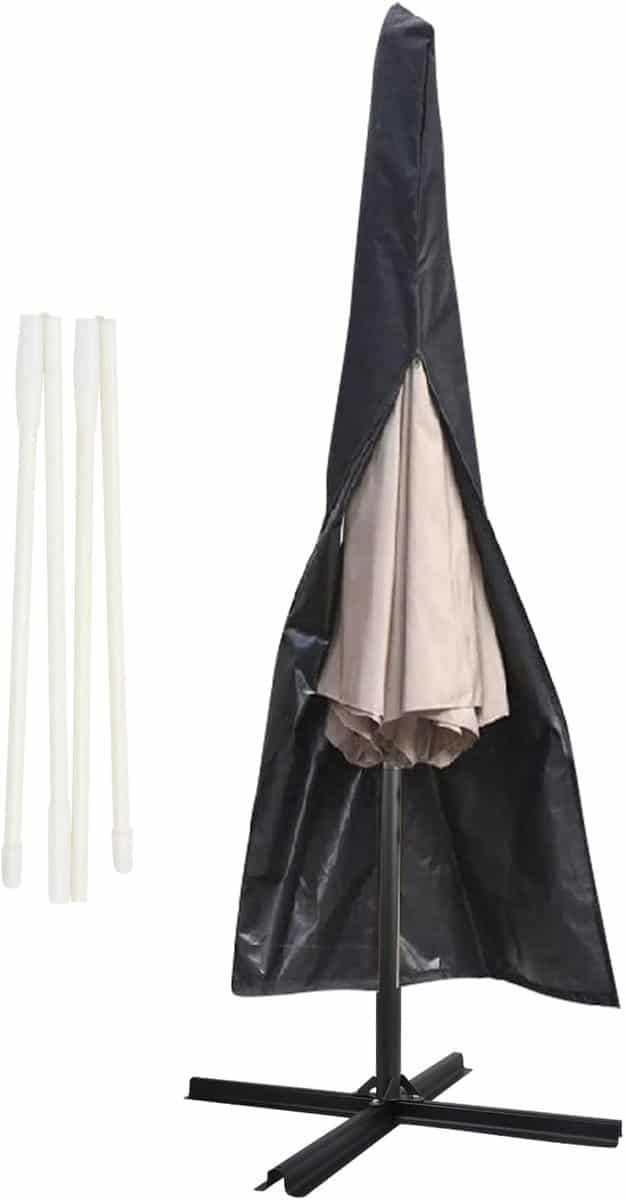 parasolhoes afdekking stok parasol beschermen waterdicht uv bestendig