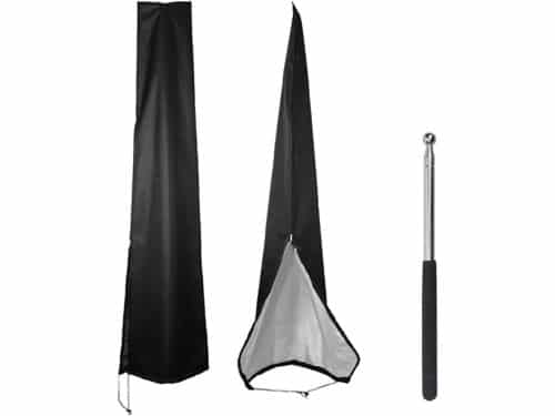 Parasolhoes - Beschermhoes Parasol - Tuinmeubelen Beschermen - Waterdicht UV-bestendig