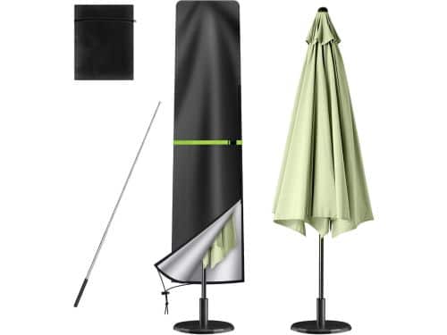 Parasolhoes - Beschermhoes Tuin - Parasol Beschermen - Inclusief Telescoopstok