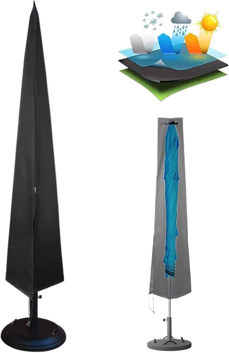 parasolhoes beschermhoes tuinmeubelen waterdicht beschermen stofvrij en