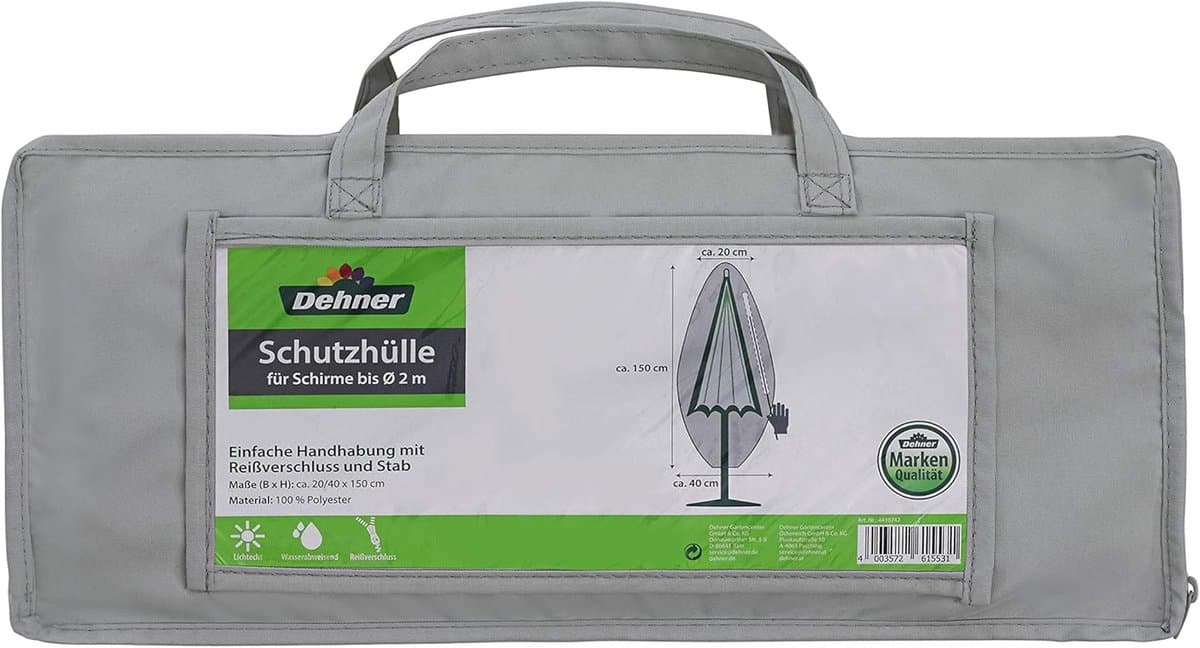 parasolhoes beschermhoes tuinmeubilair beschermen waterafstotend polyester