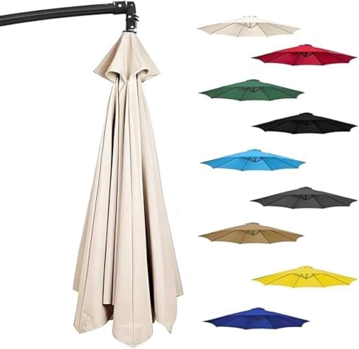 parasolhoes buiten terras beschermhoes bescherming alle seizoenen