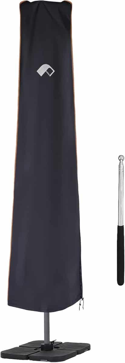 parasolhoes terras paraplu cover buiten beschermen dubbellaags