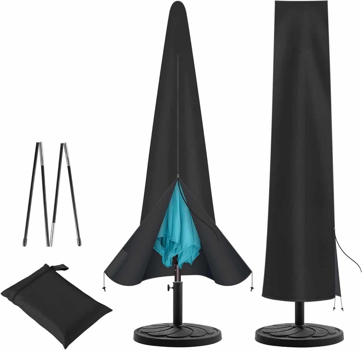 parasolhoes terrasparapluhoes buiten parasol beschermen waterdicht 420d