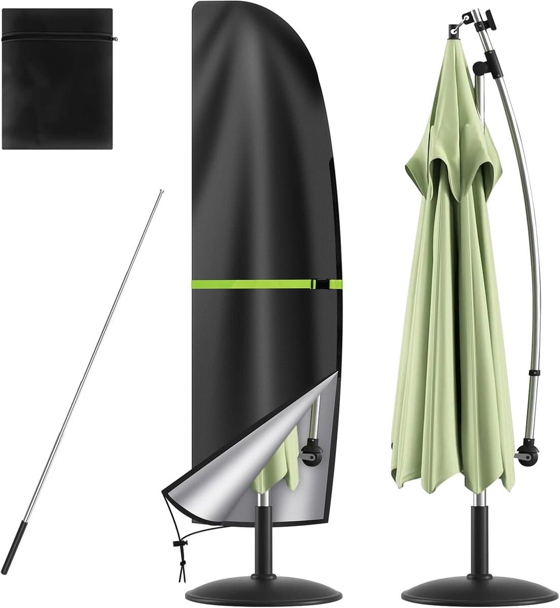 parasolhoes voor zweefparasol parasol hoes staande parasol bescherm