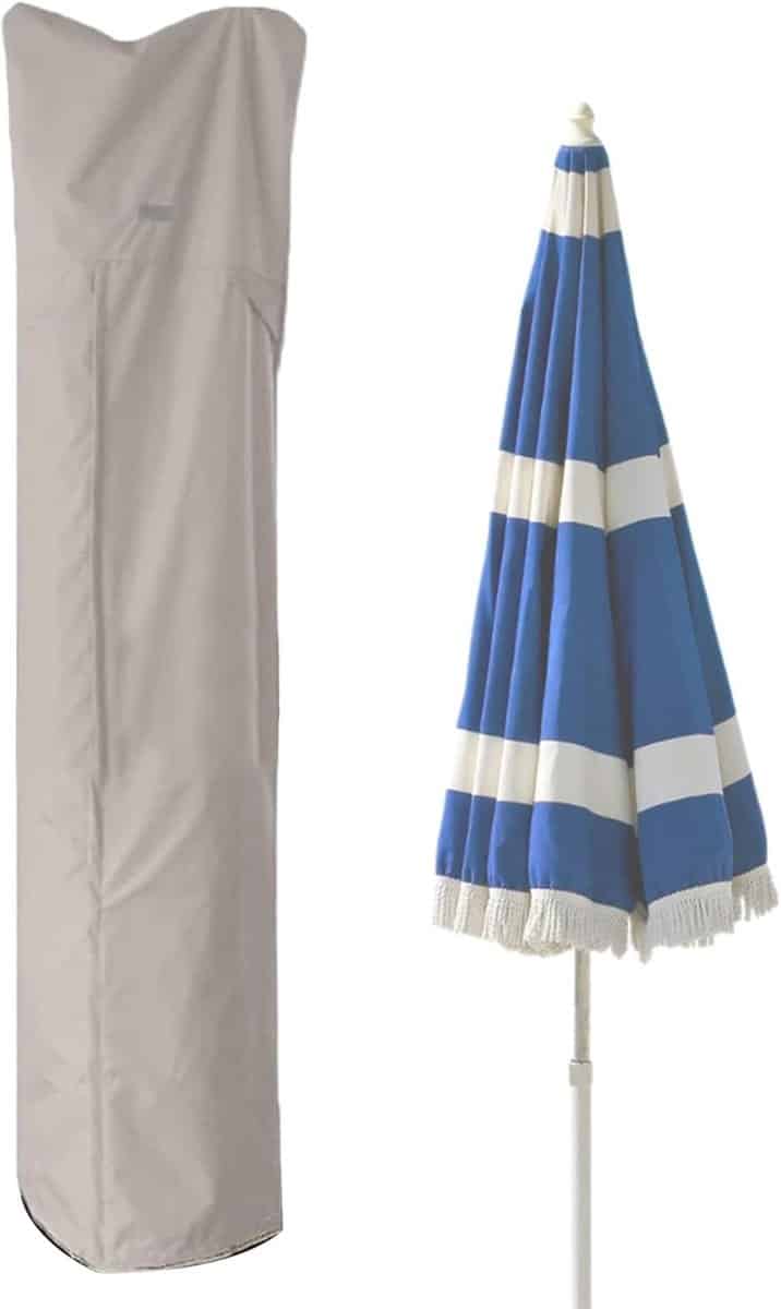 parasolhoes vrijdragend hoes buitenparasol bescherming tuinmeubel waterdicht