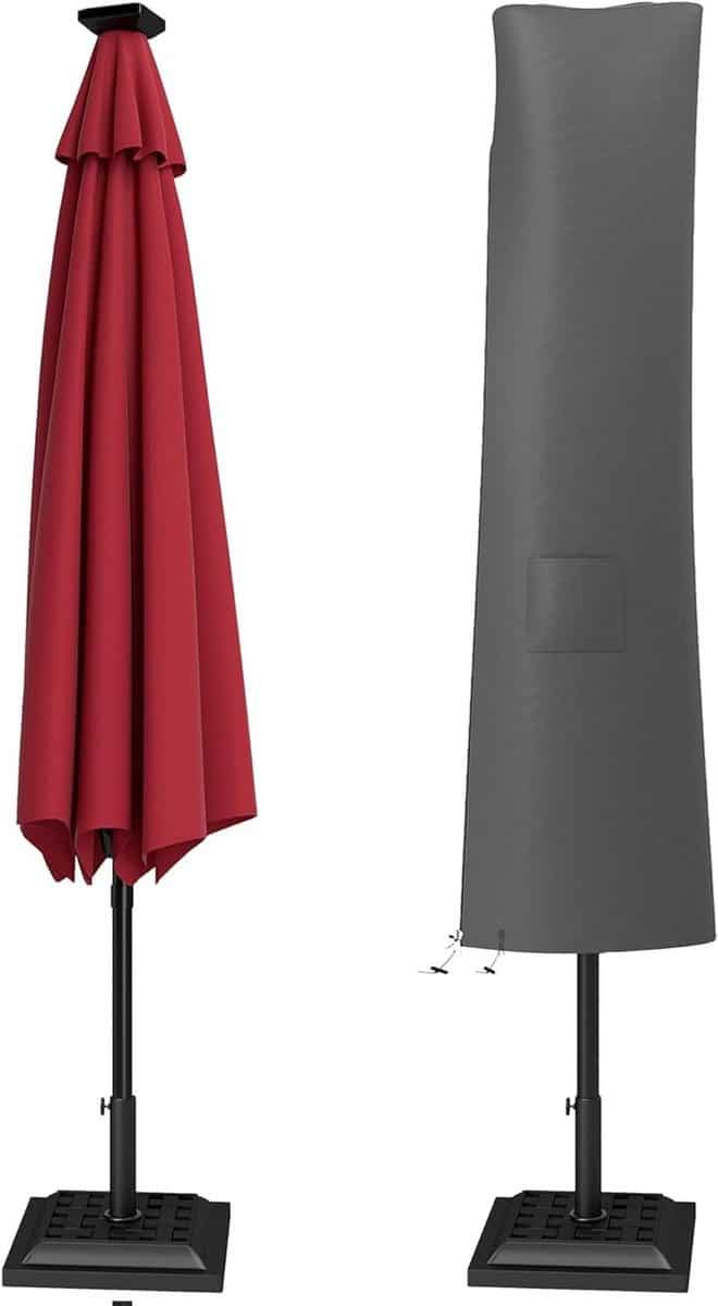 parasolhoes waterdicht buitenhoes beschermhoes tuinmeubelen beschermen scheurvast