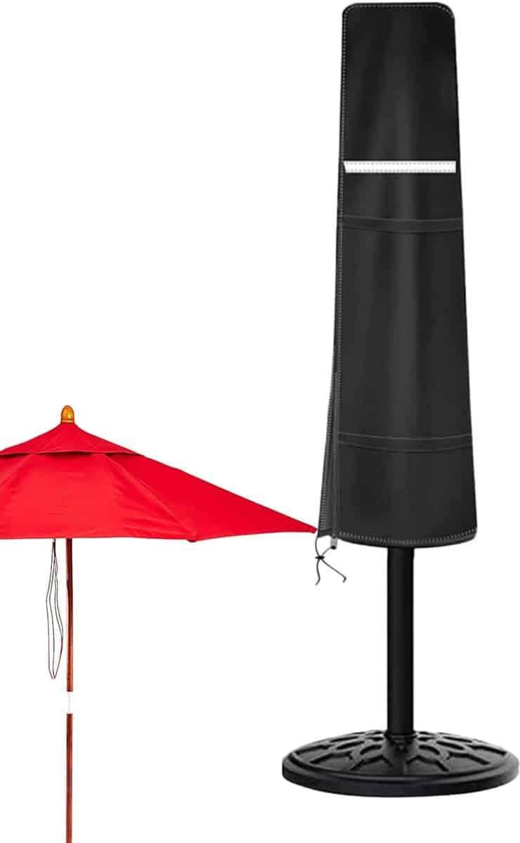 parasolhoes waterdicht terrashoes buiten bescherming tuinmeubilair reflecterende