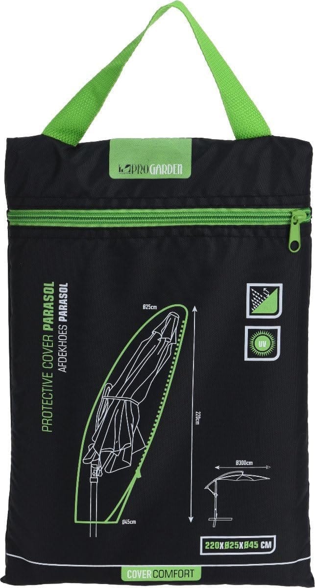 parasolhoes zijarmen hoes voor parasol bescherming buitenmeubels