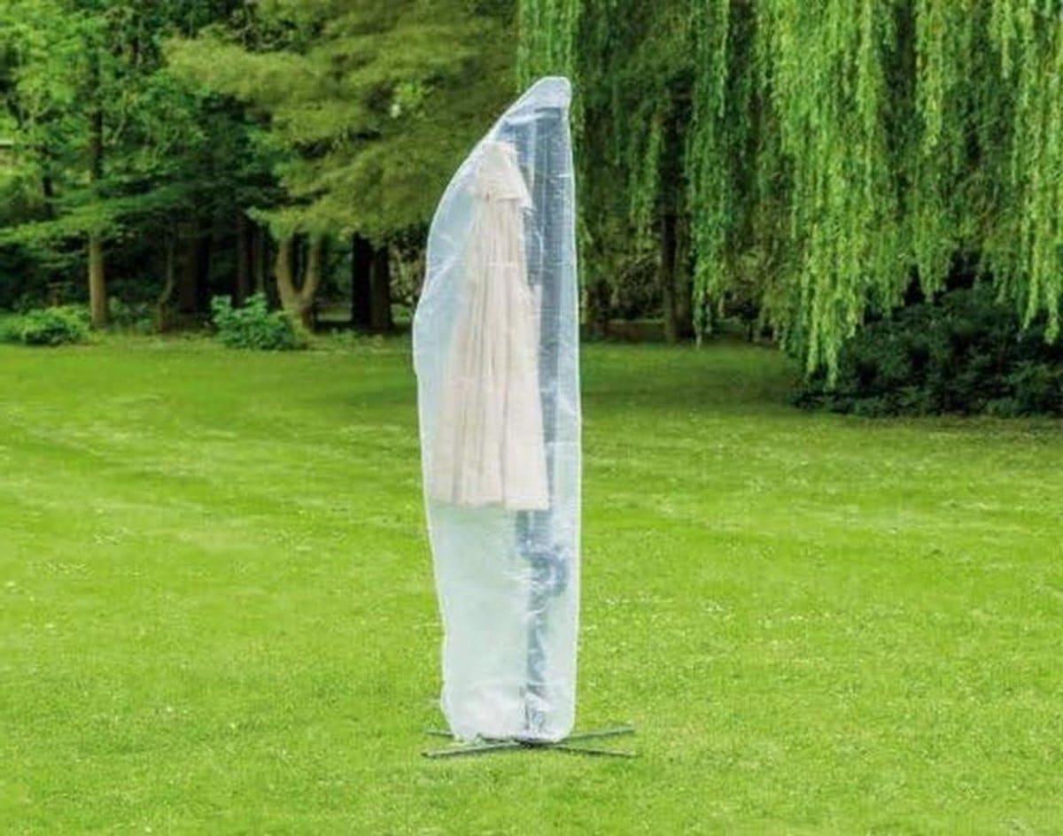 parasolhoes zonneschermhoes beschermhoes parasol beschermen transparant pe