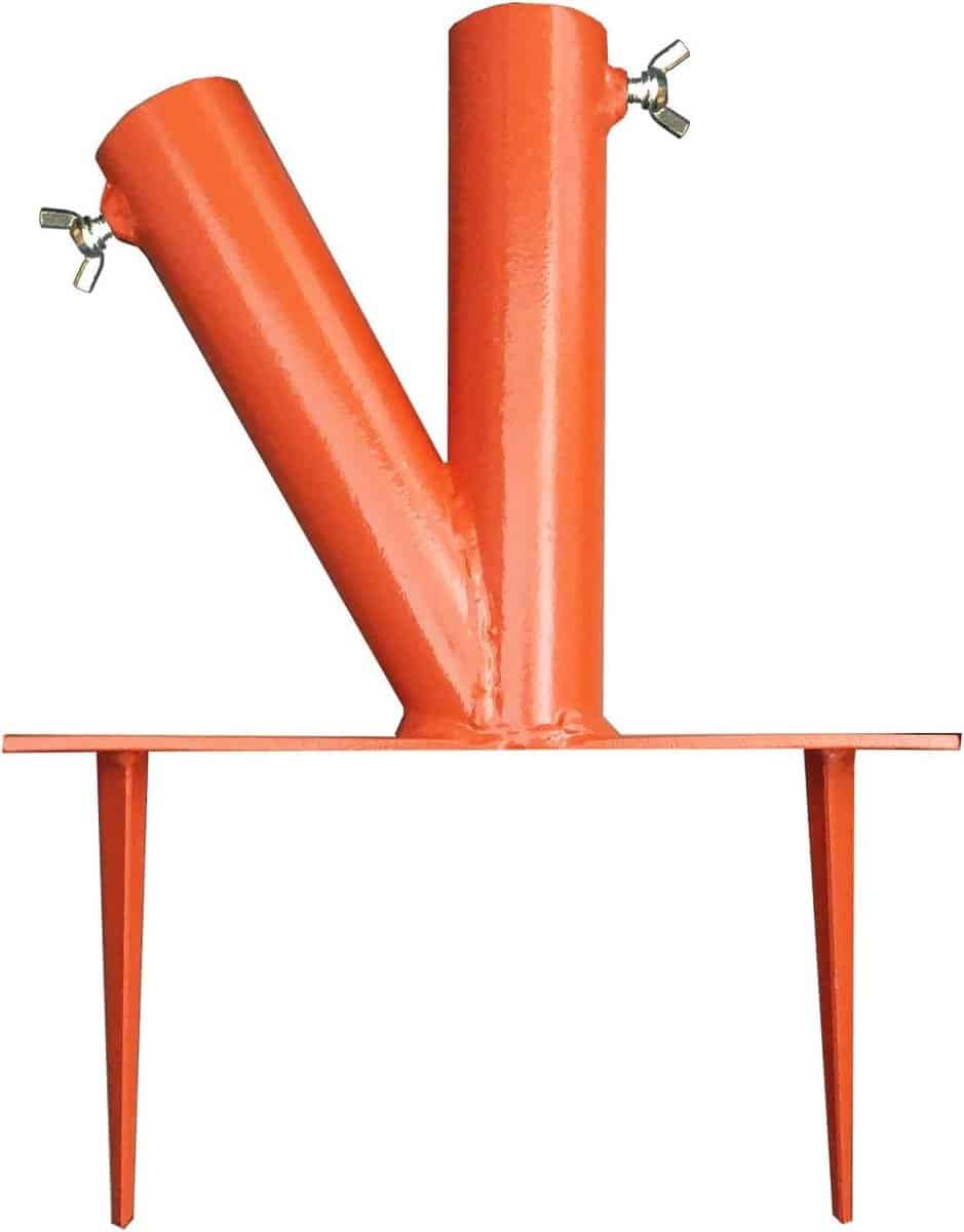 parasolhouder staal parasolvoet buiten stabiel parasol plaatsen