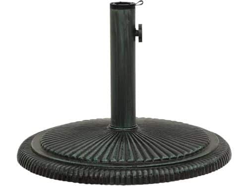 Parasolstandaard Gietijzer - Parasolvoet Stevig - Stabiliteit Buiten - Universele