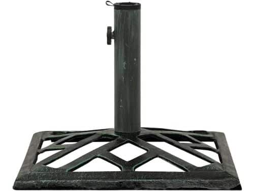 Parasolstandaard - Parasolvoet Houder - Parasol Stabiliseren - Gietijzeren Basis