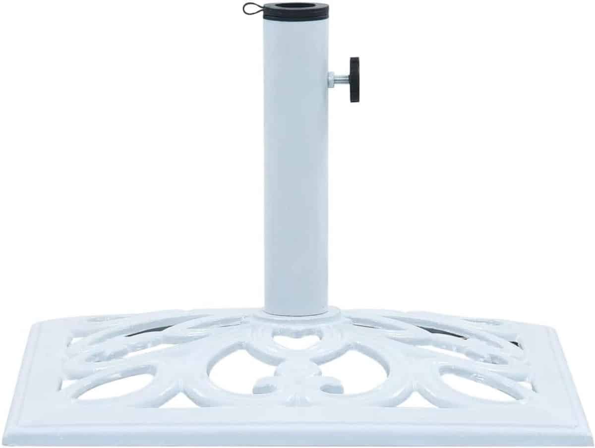 parasolstandaard parasolvoet paraplustouder stabiliteit buiten gietijzeren design