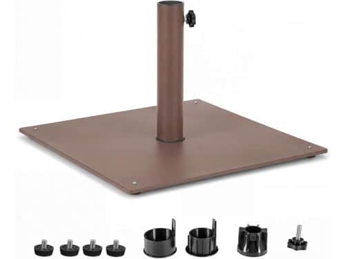 Parasolstandaard Vierkant - Parasolvoet Buiten - Terras Verfraaien - Verstelbare