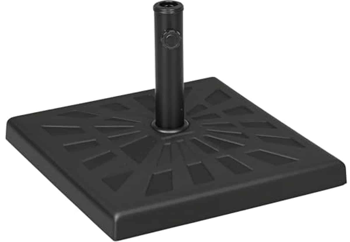 parasolvoet 19 kg voor parasolstangen Ø 32/38/48 mm