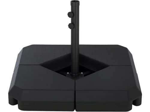 Parasolvoet 4 platen - Zwaar Voetstuk - Stabiliteit Buiten