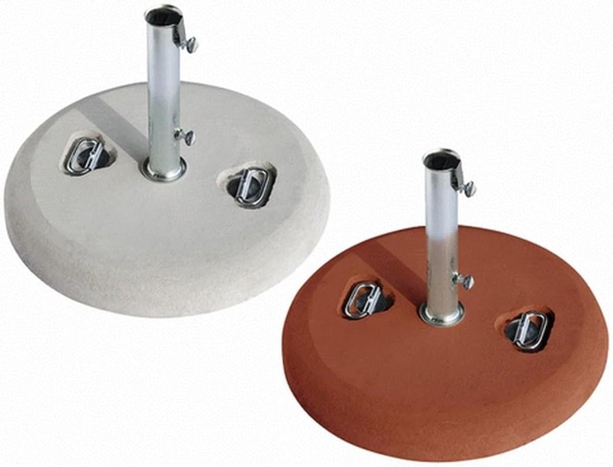 parasolvoet beton zware voet terras stabiliteit met