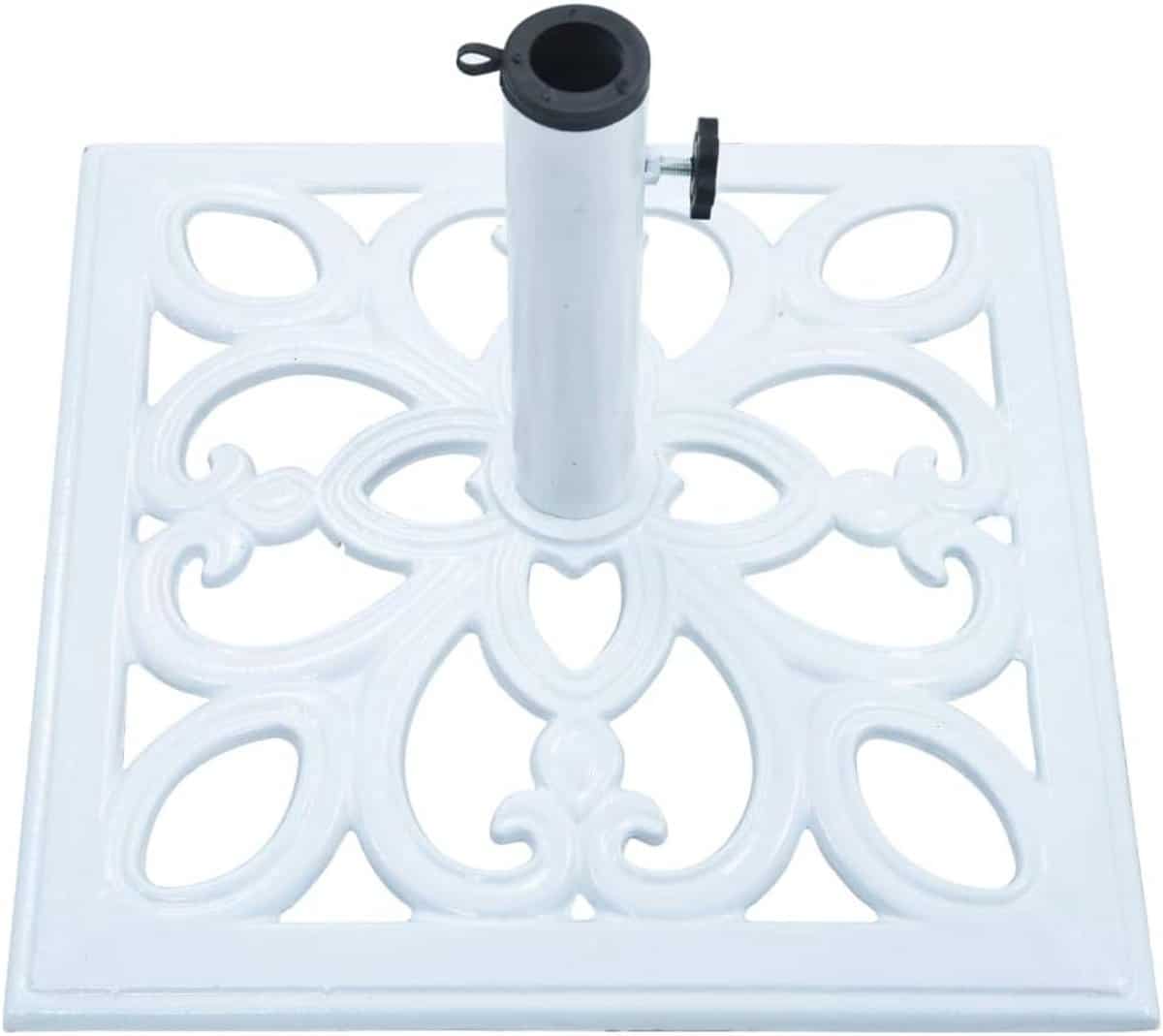 parasolvoet gietijzer parasolhouder buiten stabiele ondersteuning inclusief