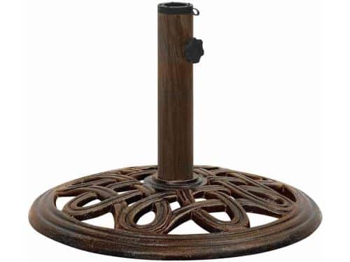 Parasolvoet Gietijzer - Parasolhouder Voet - Terras Stabiliseren - Zwaar