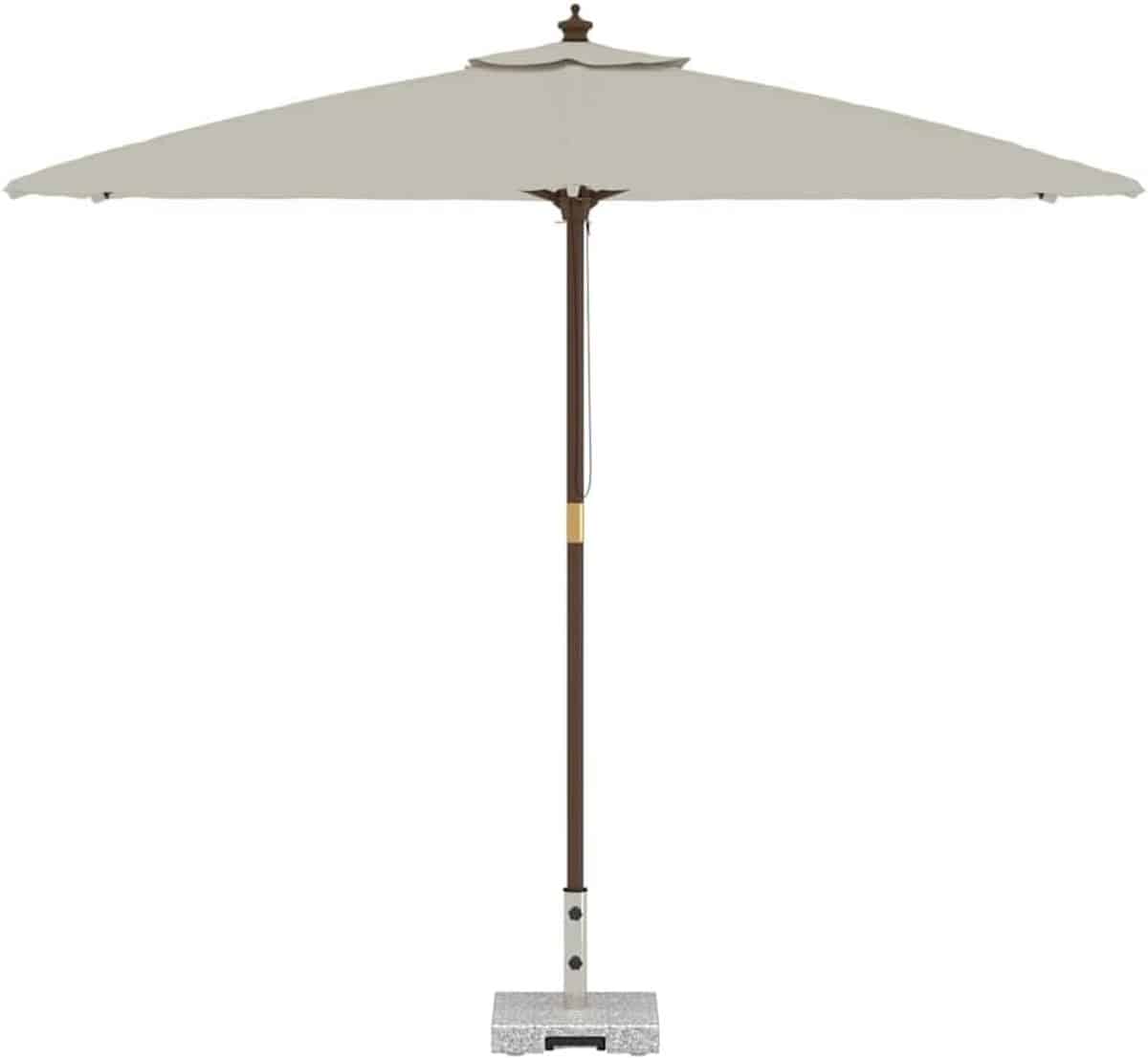 parasolvoet graniet buiten standaard terras stabiliteit met