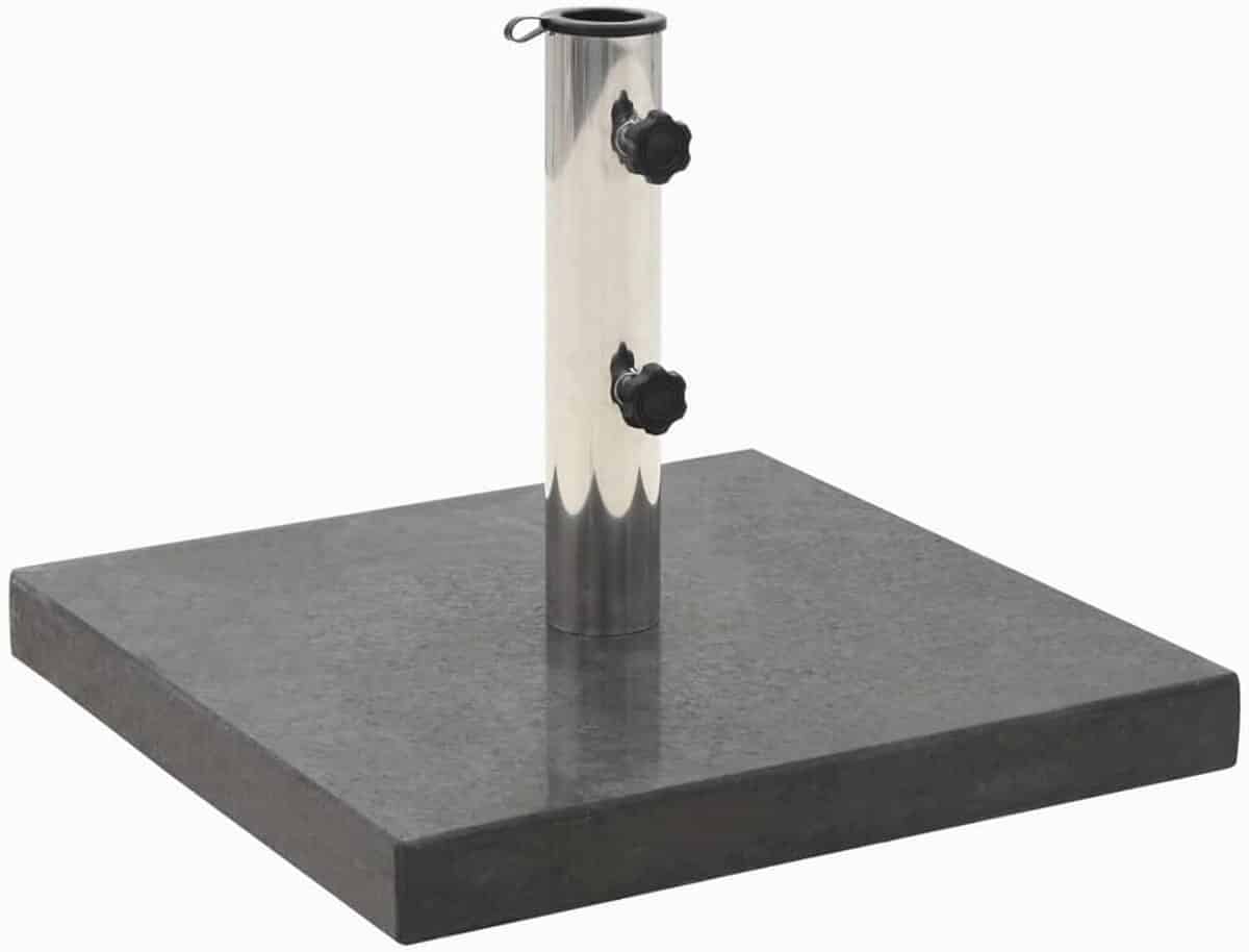 parasolvoet graniet parasolhouder stevig stabiel buiten inclusief