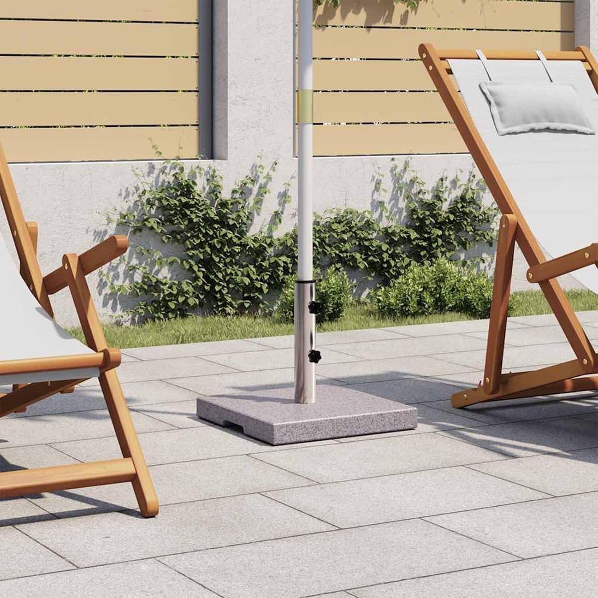 parasolvoet graniet zwaar onderstel terras stabiliteit 20