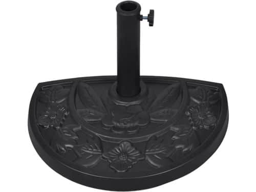 Parasolvoet - Halfronde standaard - Stabiele schaduw - Zwaar cement