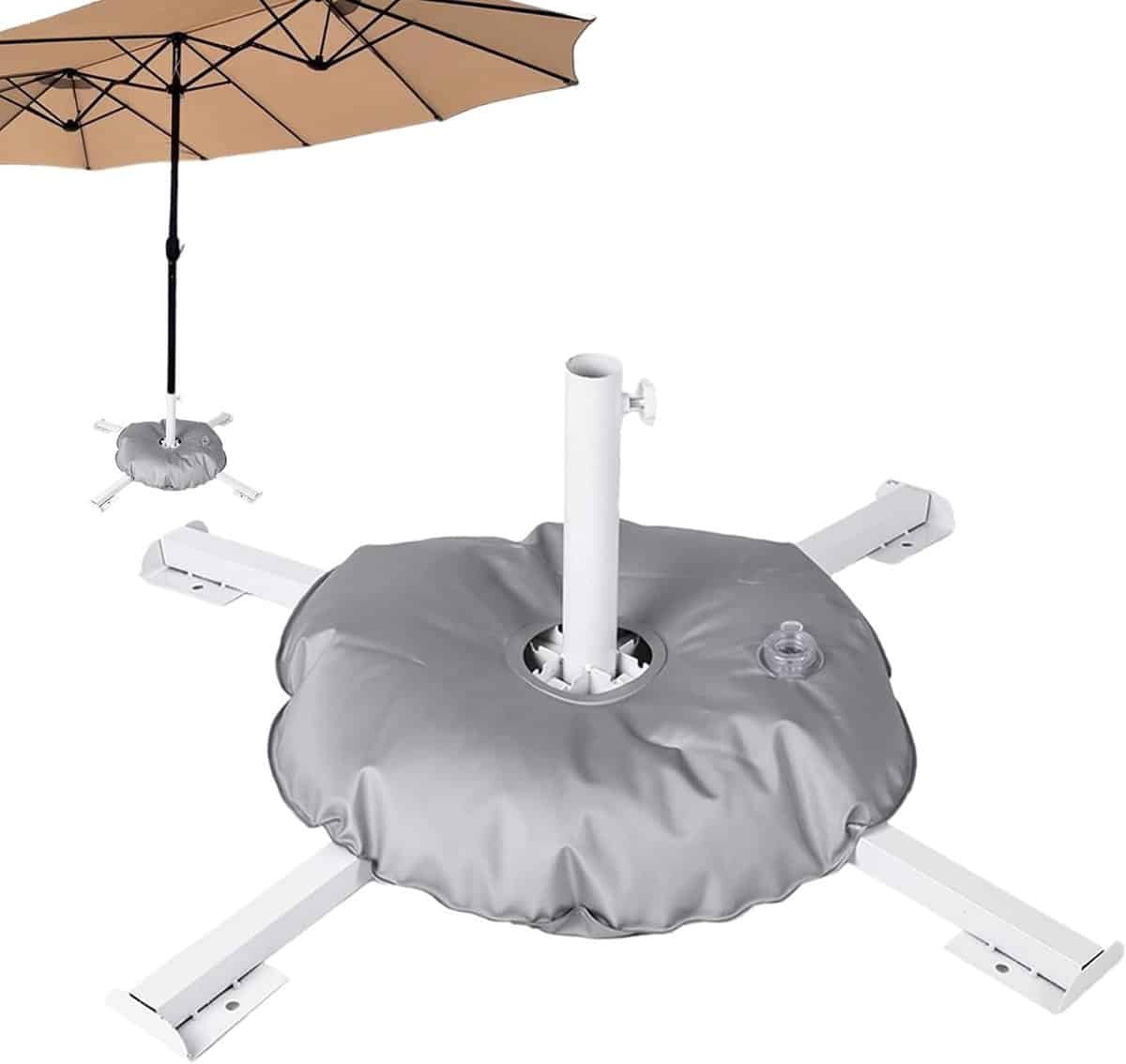 parasolvoet houder draagbare voet buiten stabiliteit vulbare