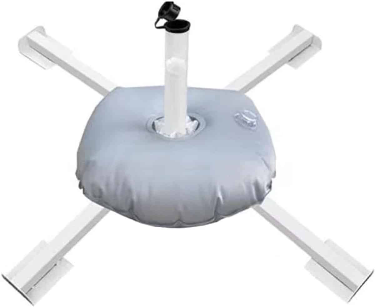 parasolvoet met waterzak terras paraplu ondersteuning buiten stabiliteit