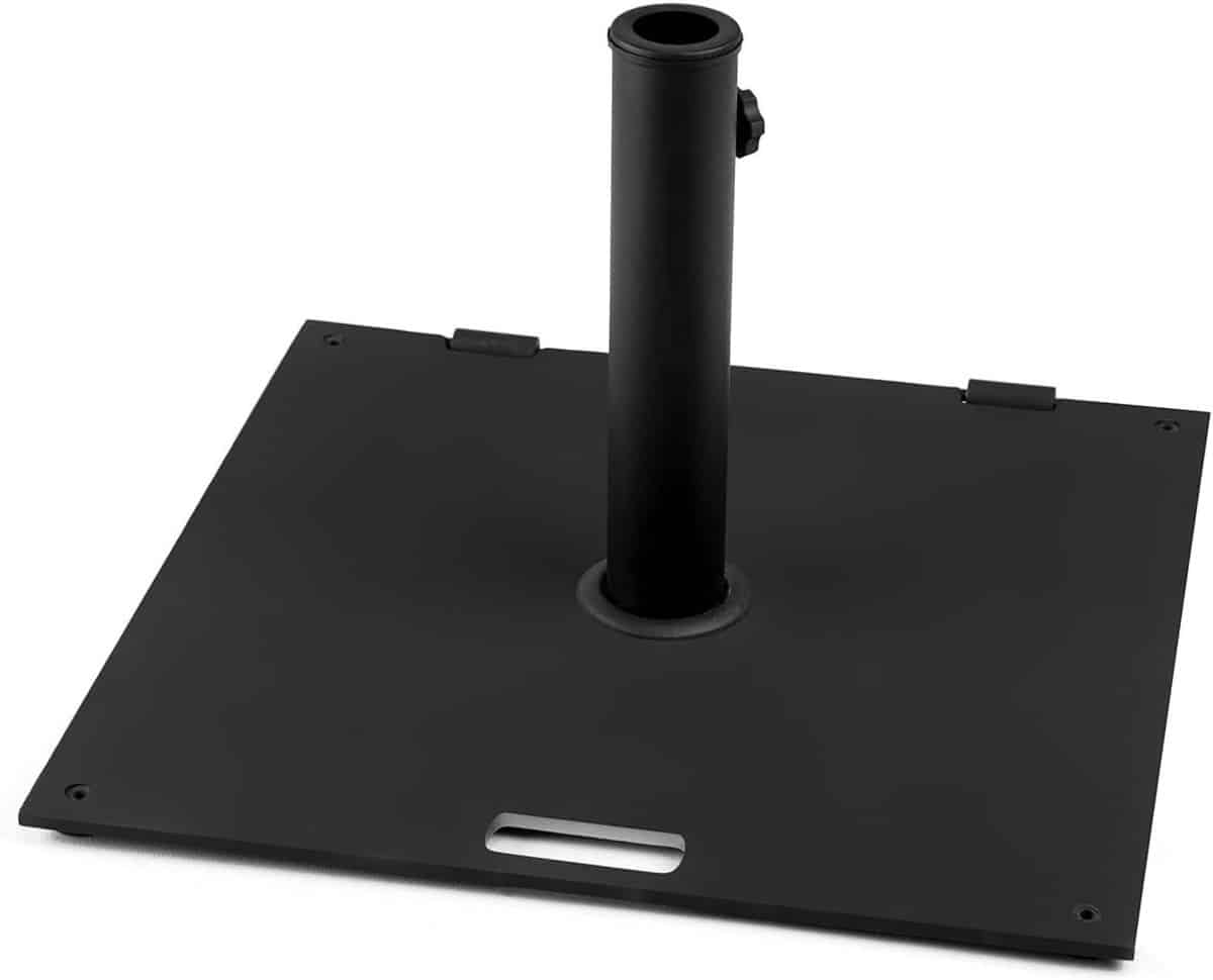 parasolvoet paraplustandaard voet terras stabiliseren met handvat