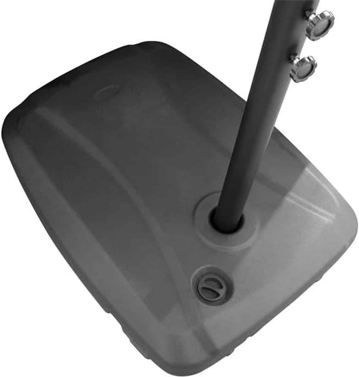 parasolvoet parasolhouder stabilisator parasol stabiliseren zelfnivellerend