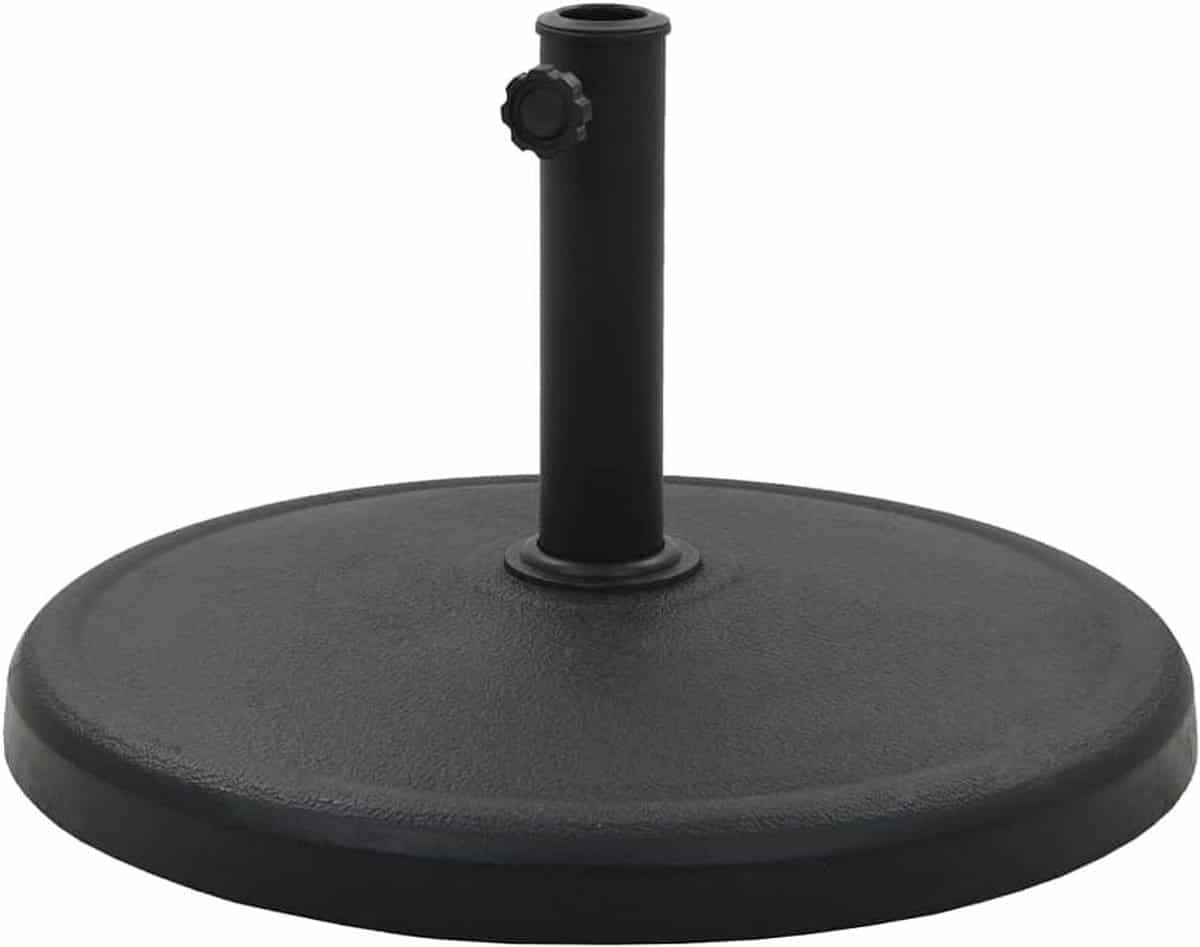 parasolvoet rond parasolhouder voet terras stabiliseren met