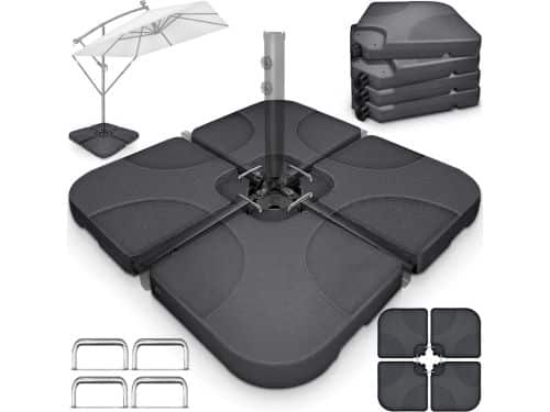 Parasolvoet Set (4 Delen) - Ø 60L / 80kg Vulbaar