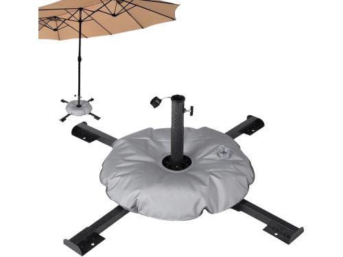 Parasolvoet - Stabiele standaard - Buiten genieten - Vulbare waterzak