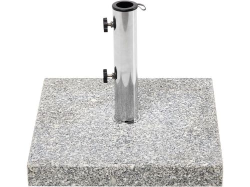 Parasolvoet Vierkant - Buitenvoet Graniet - Terras Stabiliteit - Roestvrijstaal