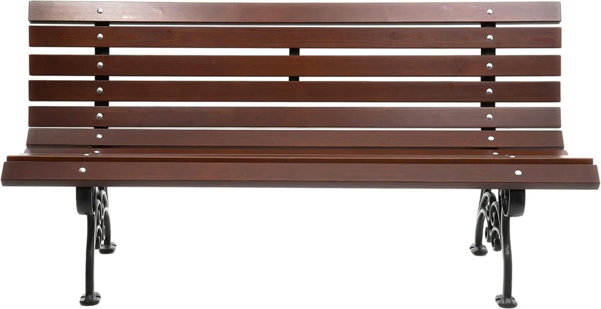 parkbank gietijzer tuinbank zitbank buiten zitten massief