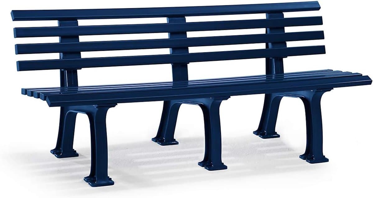 parkeerbank kunststof zitbank buiten ontspannen zitten uv