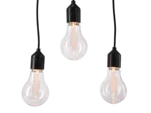 Partylight big bulb start buit 950 cm 20L zwart/klassiek warm Kerst KSD - Ksd