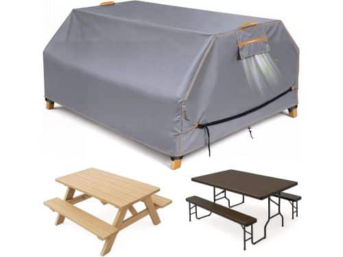 Picknickbank Tafelhoes - Bankhoes Tafelbeschermer - Buitenmeubels Beschermen - Waterdicht