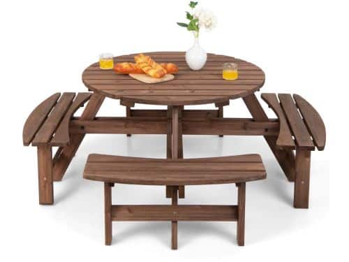 Picknicktafel - Kinderen - Tuintafel - Multifunctionele Picknick tafel
