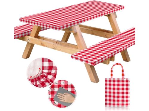 Picknicktafelhoes Set - Bankhoezen Tas - Buiten Eten - Waterdicht