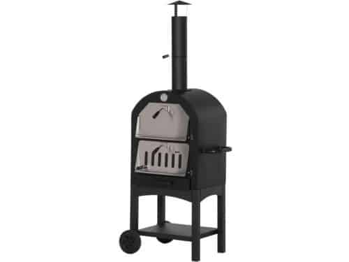 Pizzaoven voor Buiten - Houtskooloven - Pizzasteen - Barbecue