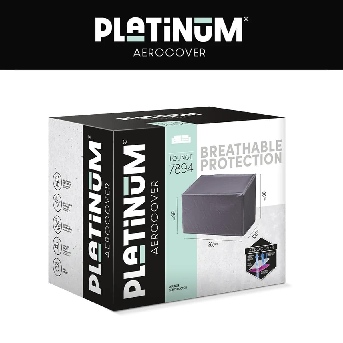 platinum aerocover loungebankhoes hb 200x100xh65/90