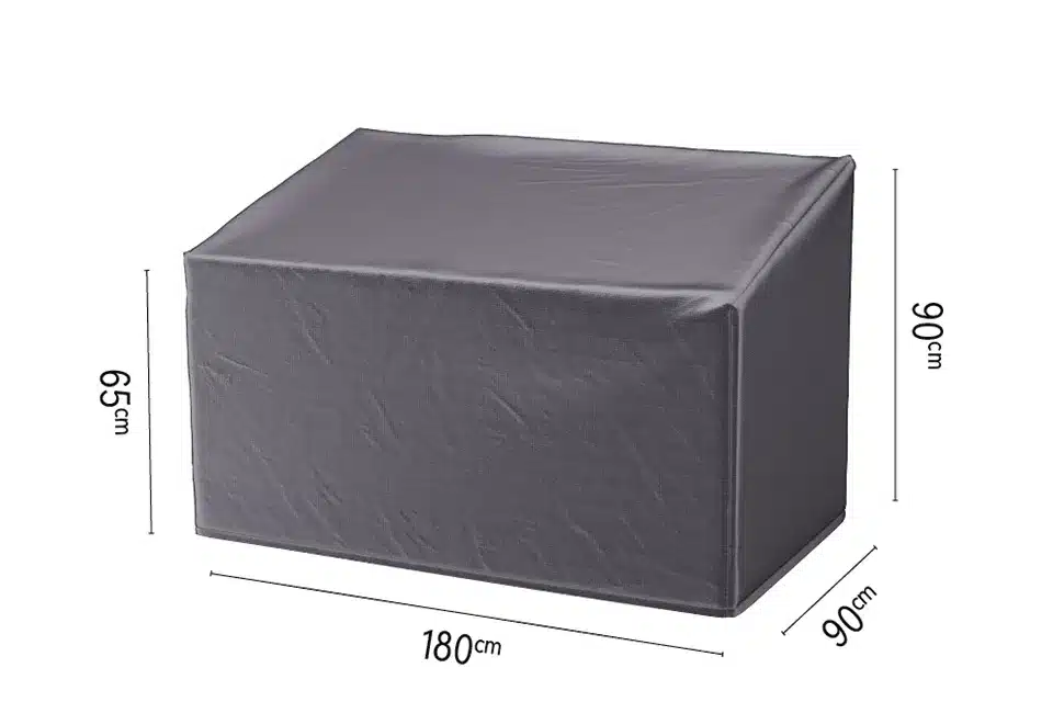 platinum aerocover | loungebankhoes hoge rug 180 x 90 x 65/90(h) cm