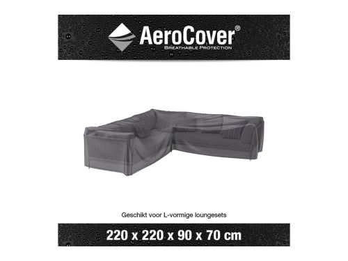 Platinum AeroCover | Loungesethoes 220 x 220 x 90 x 70(h) cm | L-vorm