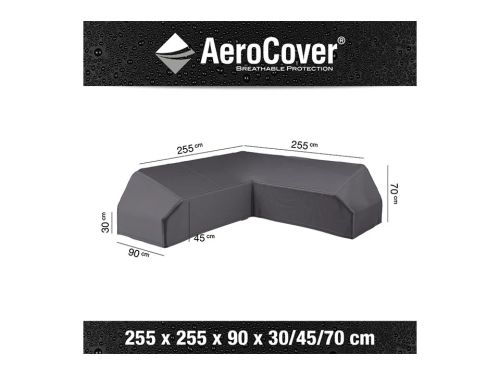 Platinum AeroCover | Loungesethoes 255 x 255 x 90 x 30-45-70(h) | L-Platform