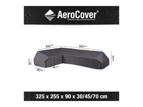 Platinum AeroCover | Loungesethoes 325 x 255 x 90 x 30-45-70(h) | L-Platform Links