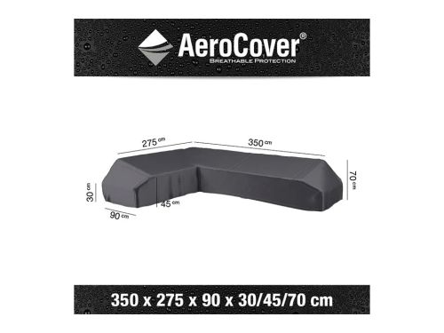 Platinum AeroCover | Loungesethoes 350 x 275 x 90 x 30-45-70(h) | L-Platform Links