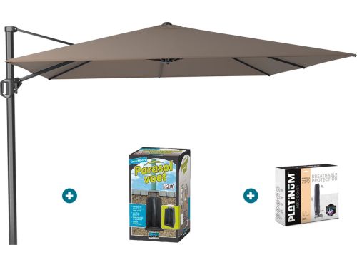 Platinum Challenger Premium T1 3x3 m - Havana Taupe met